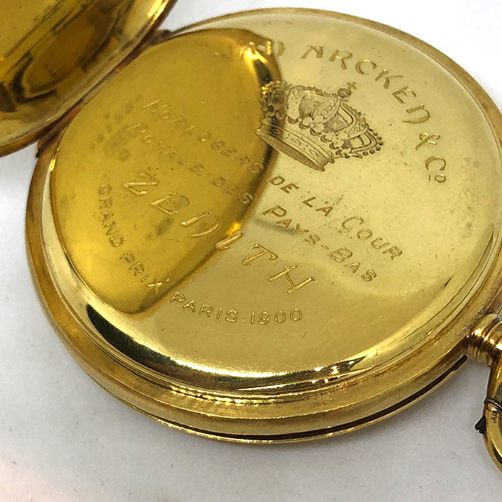 นาฬิกาพกไขลาน Zenith pocket watch 1900 ขนาด ตัวเรือน 47 mm. (Pre-owned) 5