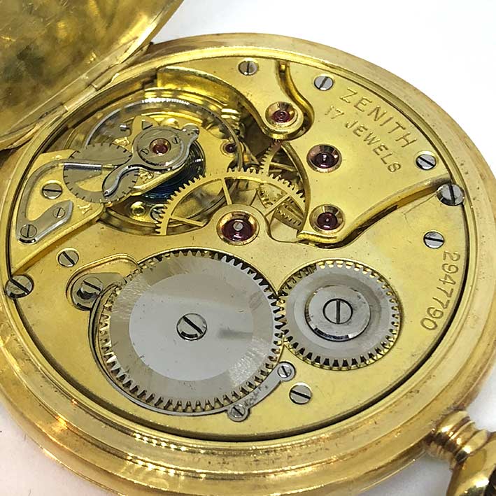 นาฬิกาพกไขลาน Zenith pocket watch 1900 ขนาด ตัวเรือน 47 mm. (Pre-owned) 6