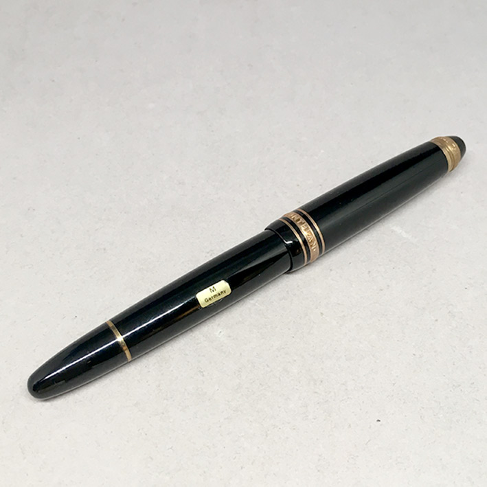 MONTBLANC Meisterstruck 75 Year 146 Limited 0808/1924 Anniversary Fountain pen วัสดุตัวด้าม Black Re 3