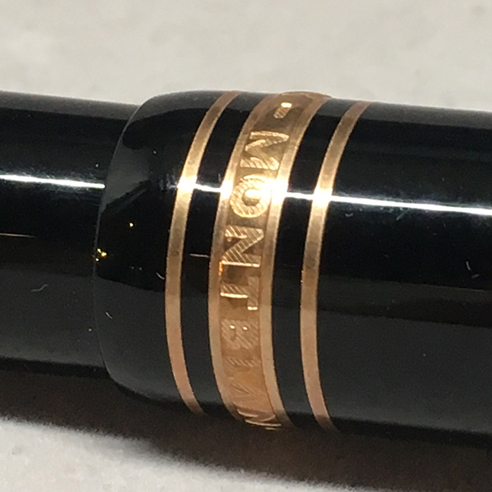 MONTBLANC Meisterstruck 75 Year 146 Limited 0808/1924 Anniversary Fountain pen วัสดุตัวด้าม Black Re 4