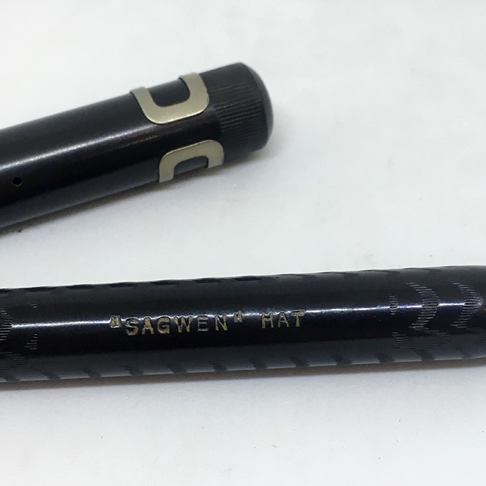 ปากกาหมึกซืมพร้อมดินสอ MADDIE TODD  CO N.Y ปี 1900 ปลากปากทองขนาดลายเส้นเบอร์ 1 ตัวด้ามแบกกาไลท์ ดี 4