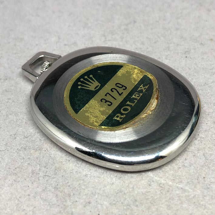 Pocket watch ROLEX Cellini 3729 ระบบไขลาน 18k White gold ขนาดตัวเรือน 33x45 mm. (Pre-owned) 4