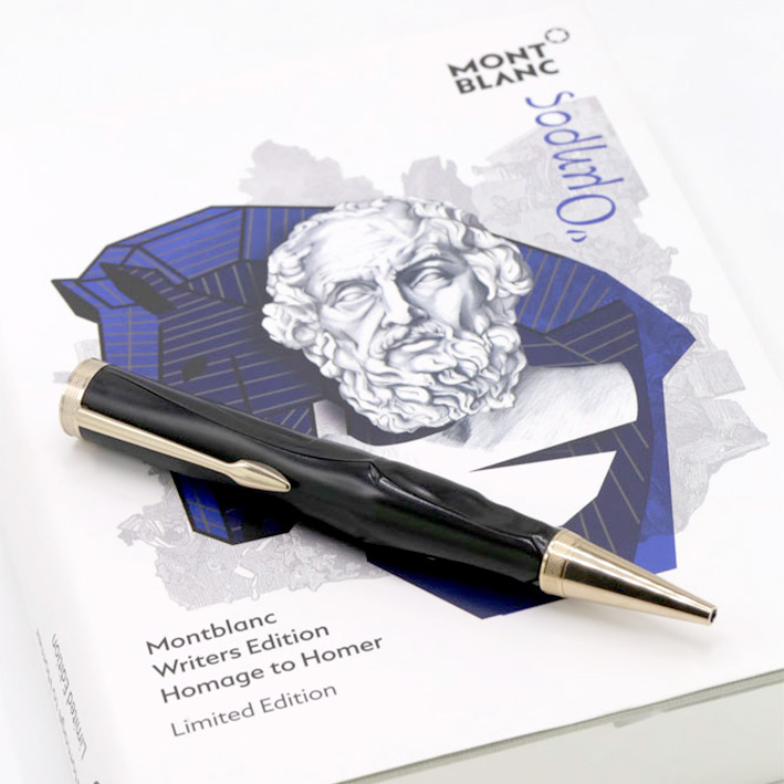 ปากกาหมึกแห้ง MONTBLANC 117878 ปี 2018 Edition Homage to Homer Ballpoint Pen Limited 1553/8600