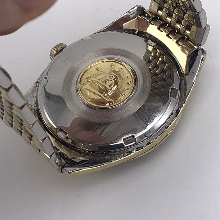 OMEGA Costellation date chronometer  ปี 1968 serial 27611633 ขนาด 36mm หน้าปัดบรอนซ์เงินเดิมประดับหล 3