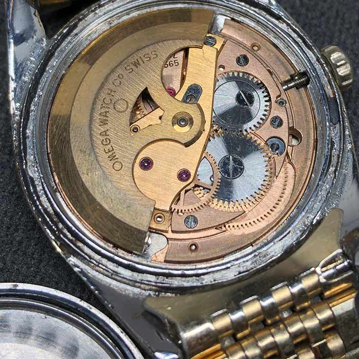 OMEGA Costellation date chronometer  ปี 1968 serial 27611633 ขนาด 36mm หน้าปัดบรอนซ์เงินเดิมประดับหล 4