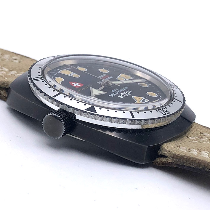 Military Watch LUXOR International Neptune Auto Size  37.5 mm. (Pre-owned) 2