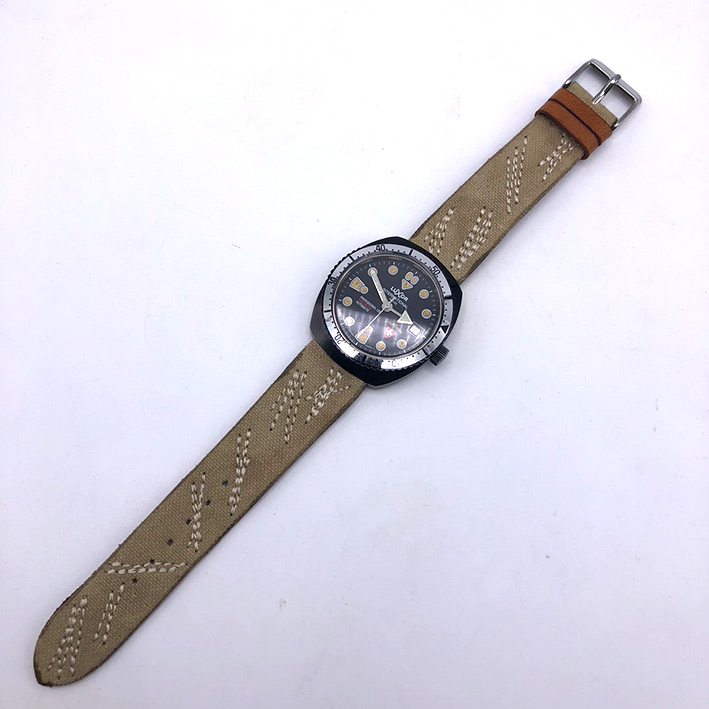 Military Watch LUXOR International Neptune Auto Size  37.5 mm. (Pre-owned) 5