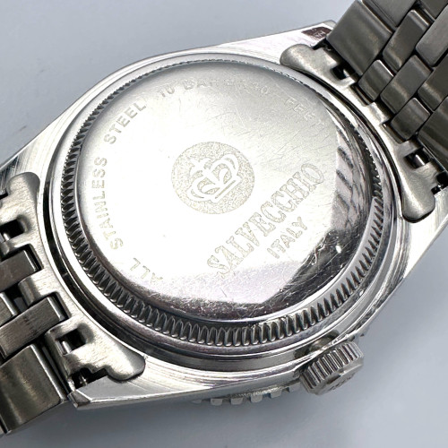 SALVECCHIO Italy Depth 100m Automatic Date ขนาดตัวเรือน 36 mm. (Pre-owned) 4