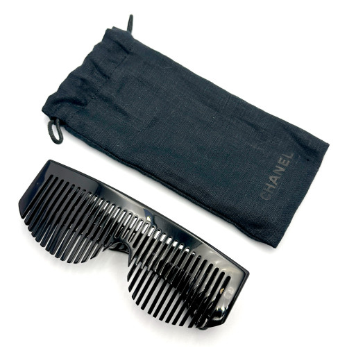 แว่นกันแดด CHANEL Comb Limited Made In Italy 1990s (Rare) 9