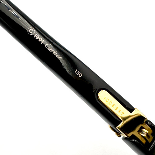 แว่นกันแดด CARTIER Lunette Diabolo Made In France 1991 (Rare) 8