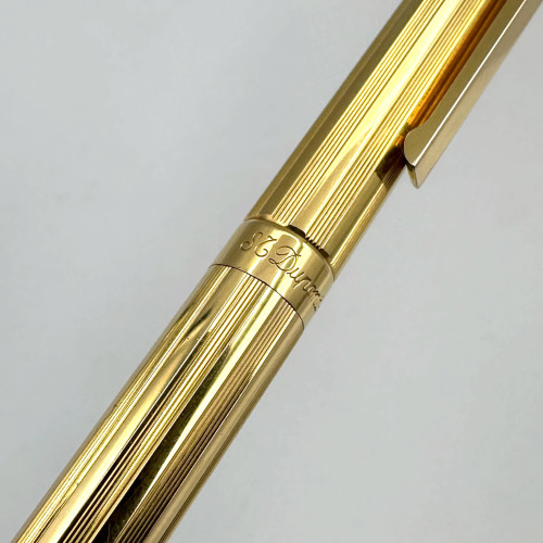 ปากกาลูกลื่น S.T. DUPONT Paris Classic Gold & Laque de Chine Ballpoint Pen Made In France (Pre-owned 2