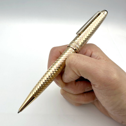 MONTBLANC 106442 Meisterstück Geometric Dimension Midsize Ballpoint Pen 2015 (Fullset)