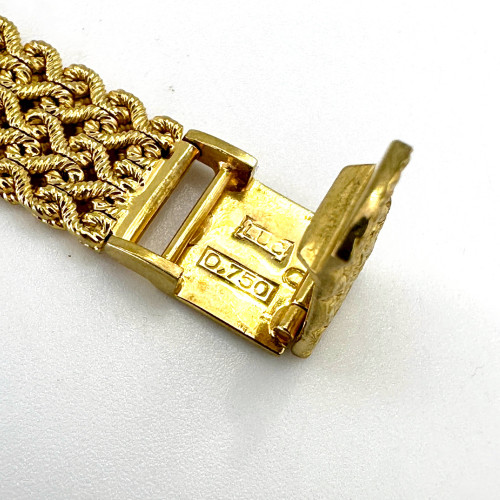 CHOPARD Classic 1970 Yellow Gold 18k Diamonds Manual Winding Size 22 mm. (Rare item) 7