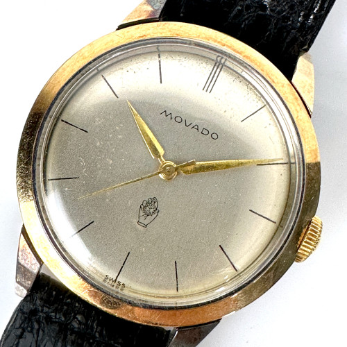 MOVADO Classic Swiss ระบบไขลาน Unisex ขนาดตัวเรือน 33 mm. (Pre-owned) 1