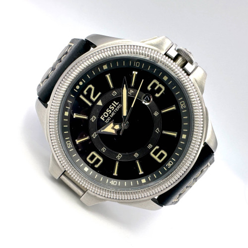 FOSSIL FS4978 Recruiter Paratrooper Quartz Date Size 45 mm. (New)