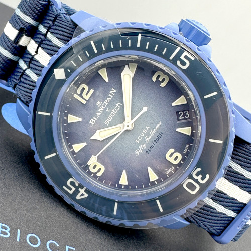 BLANCPAIN X SWATCH Scuba Fifty Fathoms 
