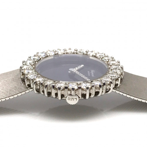 CHOPARD Diamond Vintage 1970 White Gold 18k Lady ไขลาน ขนาดตัวเรือน 28 mm. 3