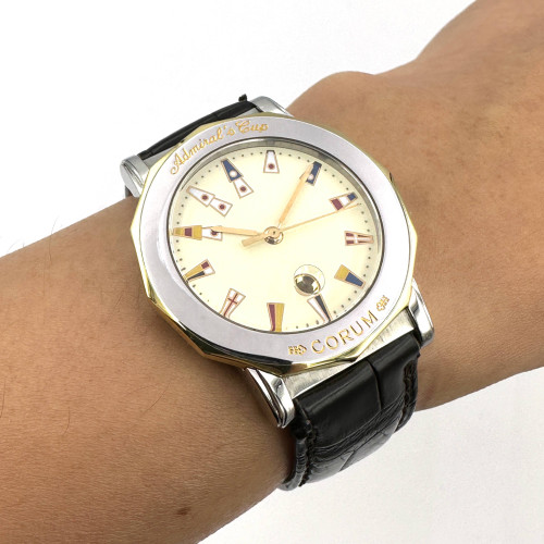 CORUM Admiral's Cup Quartz Date Size 33 mm. (Pre-owned) 8