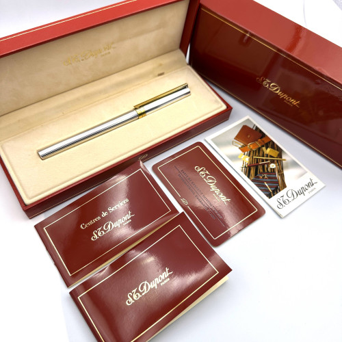 ปากกา S.T. DUPONT Paris Stylo Convertible L2 Rollerball Pen Made In France (Fullset)