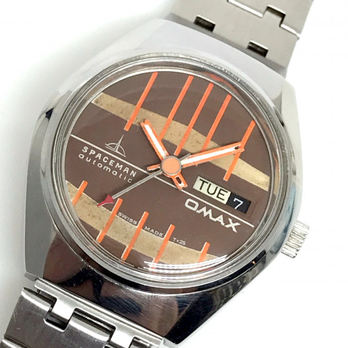 OMAX Spaceman 1970 Day-Date Automatic ขนาดตัวเรือน 36 mm. (Pre-owned) 1