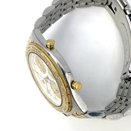 SEIKO World Timer 5T52-7A20 Quartz Date Alarm Watch Size 39 mm. (Pre-owned) 3