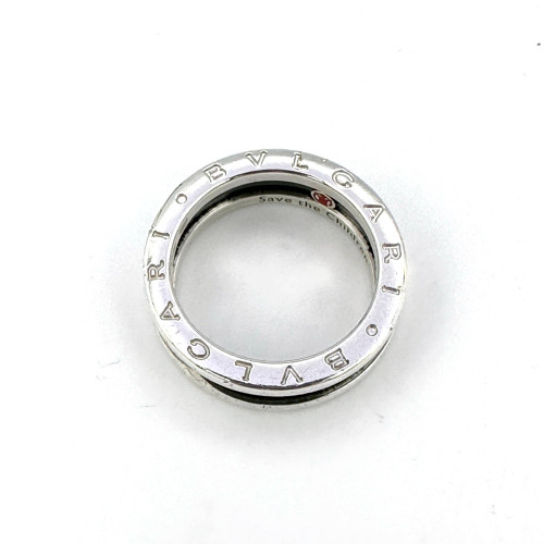 BVLGARI B.Zero1 Save the Children Silver 925 Ring Size 57 (Pre-owned)