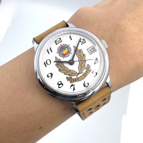 RAKETA 50 Years Victory WWII 1945-1995 Date ระบบไขลาน ขนาดตัวเรือน 36 mm. (Pre-owned) 8