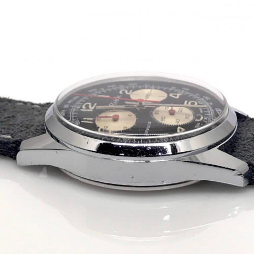 RIVALLE Sport 774 Swiss Made 17 Jewels Chrono Unisex ไขลาน ขนาด 37 mm. | World Wide Watch Shop 3