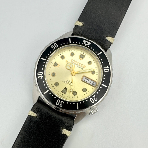 CITIZEN GN-4-S 100m Automatic Day-Date Size 36 mm. (Pre-owned)