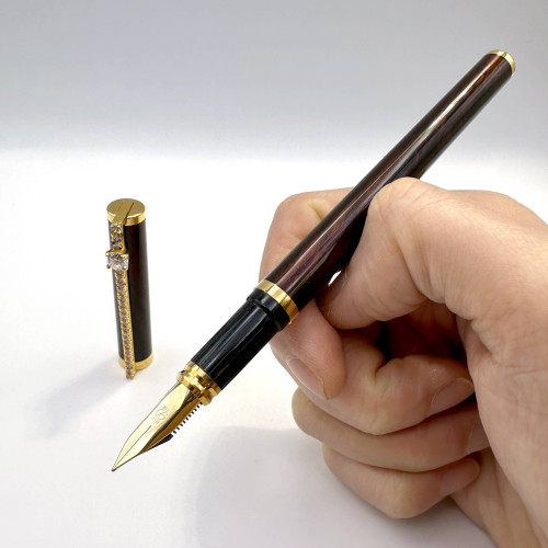 S.T. DUPONT Paris Classic Laque de Chine Fountain Pen Made In France (Fullset)