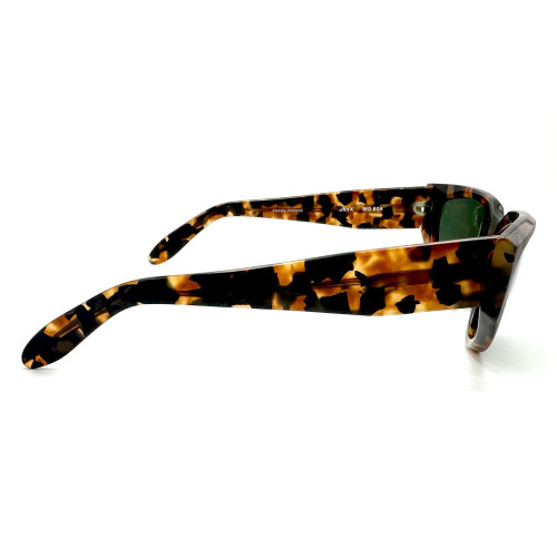 แว่นกันแดด RAYBAN FRANCE 1980 ONYX BR เลนส์เทา G-15 กรอบลายกระน้ำตาล ตัวเรือนอครีลิคลายกระหินน้ำตาล 5