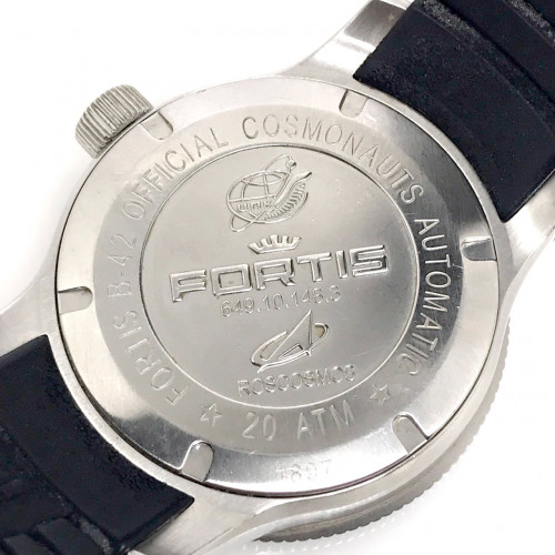 FORTIS B-42 GMT Official Cosmonauts 200m Auto Date ขนาดตัวเรือน 42 mm. 3