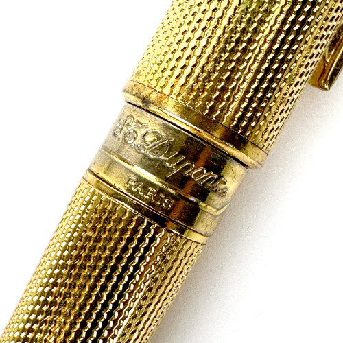 ปากกาหมึกเคมี St. DUPONT Paris Gold Plated Large Olympio 5