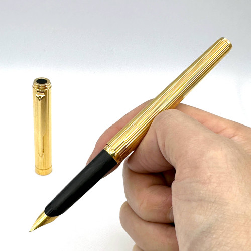 PARKER Classic 22k Heavy Gold Plate Fountain Pen (Pre-owned)