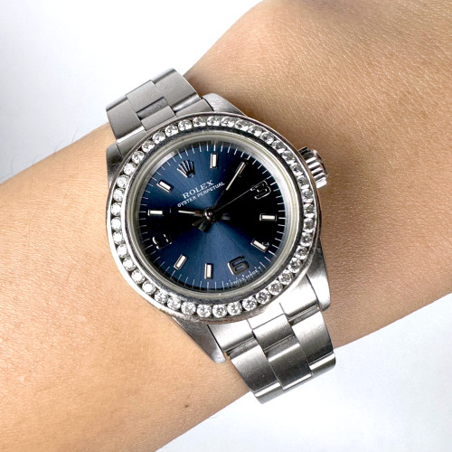 ROLEX Oyster Perpetual 67180 ปี 1996 Mini Lady ขนาดตัวเรือน 25 mm. 7