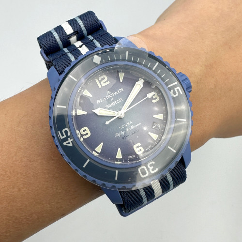 BLANCPAIN X SWATCH Scuba Fifty Fathoms 