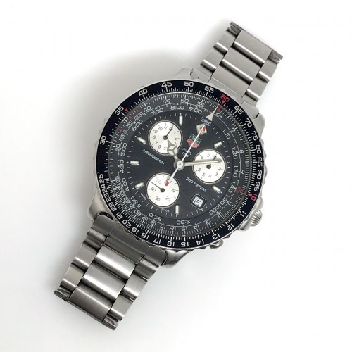 TAG Heuer Pilot Chrono CS1111-0 Quartz Date Men's Watch ขนาดตัวเรือน 42 mm. 0