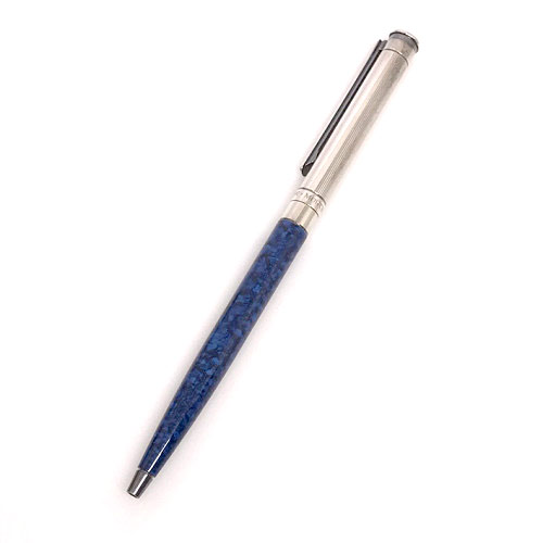 ปากกาหมึกแห้ง MONTBLANC Classic pen  วัสดุชุดเหน็บและปลอกชิ้นบนเคลือบแพลตินั่ม 1