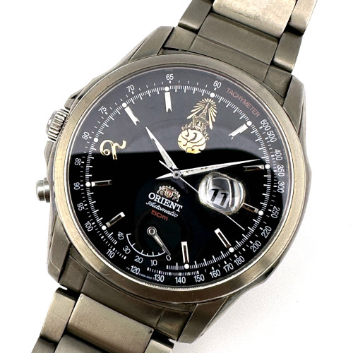 ORIENT The 60th Anniversary Celebrations of His Majesty's Limited 1573/6000 Auto Date Size 41 mm. 1