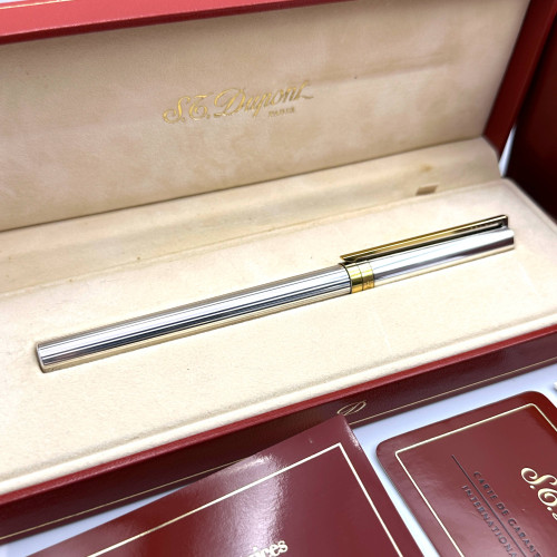 ปากกา S.T. DUPONT Paris Stylo Convertible L2 Rollerball Pen Made In France (Fullset) 1