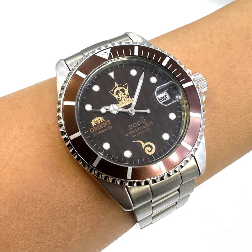 ORIENT 100 ปี พระราชวังสนามจันทร์ Limited Edition 253/490 Automatic Date Size 40 mm. (Pre-owned) 7