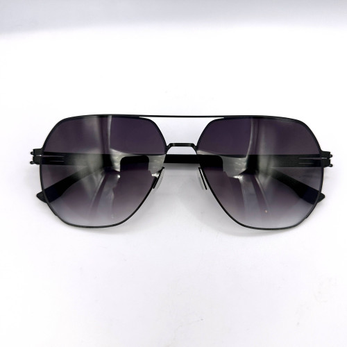 IC! BERLIN Flasco Black Sunglasses Made In Germany (Pre-owned) 8