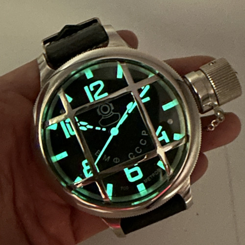 BM CCCP Russian Diver 700m 1811 Year 1976 Manual Winding Size 58 mm. (Pre-owned) 9