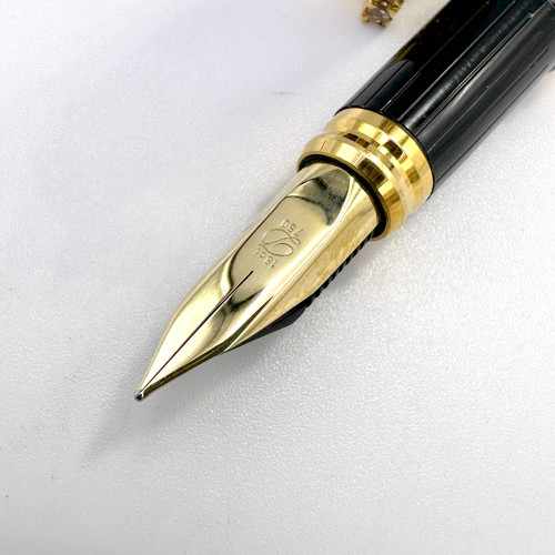 S.T. DUPONT Paris Classic Laque de Chine Fountain Pen Made In France (Fullset) 2