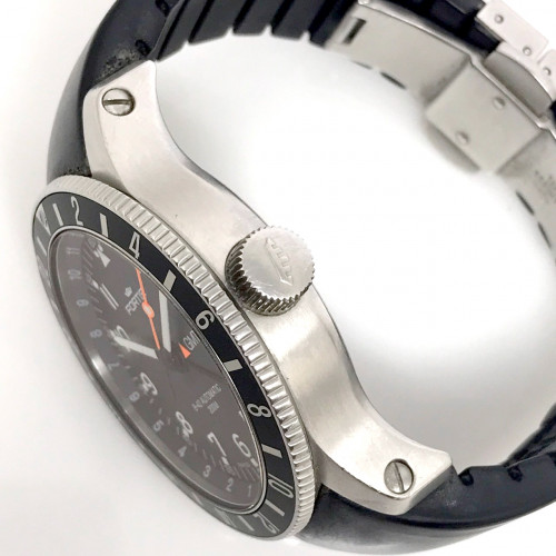 FORTIS B-42 GMT Official Cosmonauts 200m Auto Date ขนาดตัวเรือน 42 mm. 2