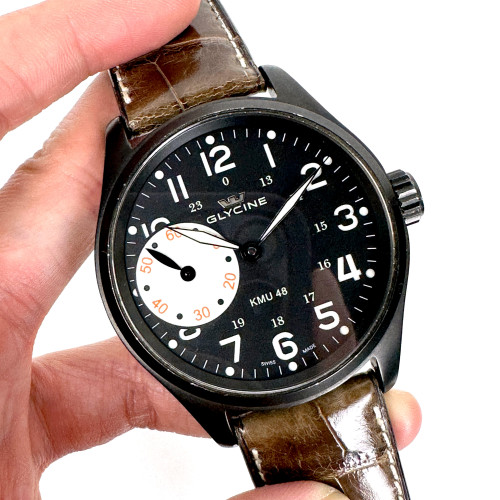 GLYCINE KMU48 Limited 108/250 ระบบไขลาน ขนาดตัวเรือน 48 mm. (Pre-owned) 7