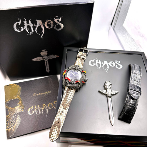 MONTEGRAPPA Chaos IDCHWASL Limited 111/333 Automatic Date ขนาด 48 mm. (Pre-owned) 9