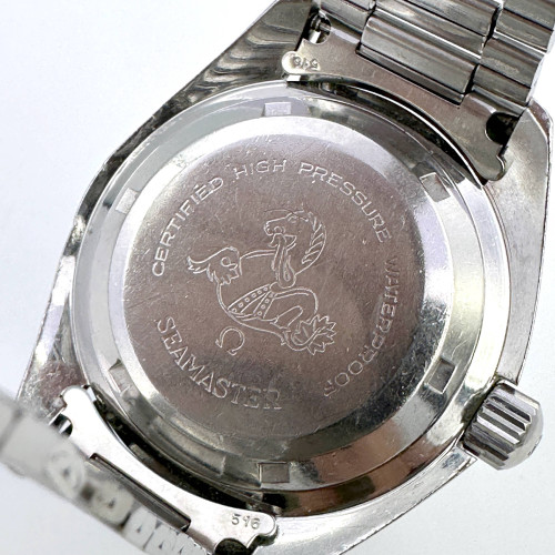 OMEGA Seamaster Diver 300m 1960s Automatic Date Size 41 mm. (Rare Item) 4