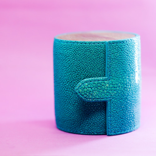 Watch Travel Case เคสหนังปลากระเบนใส่นาฬิกาแบบพกพา สำหรับนาฬิกา 1 เรือน (สามารถสั่งตัดได้) 1