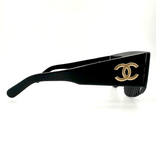 แว่นกันแดด CHANEL Comb Limited Made In Italy 1990s (Rare) 5